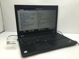 ジャンク/ LENOVO 20J9A03GJP ThinkPad L570 Intel Core i5-7200U メモリ8.19GB HDD500.1GB 【G22268】