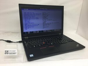 ジャンク/ LENOVO 20J9A02XJP ThinkPad L570 Intel Core i3-7100U メモリ4.1GB HDD500.1GB 【G22307】
