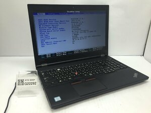 ジャンク/ LENOVO 20J9S29X00 ThinkPad L570 Intel Core i3-7100U メモリ8.19GB HDD500.1GB 【G22292】