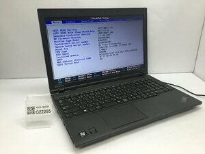 ジャンク/ LENOVO 20AUS02600 ThinkPad L540 Intel Core i3-4000M メモリ4.1GB HDD500.1GB 【G22285】