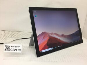 ジャンク/1円/Microsoft Surface Pro7 Model 1866/Core i5 1035G4 1.10GHz/256GB/8GB/12.3インチ/Windows10 Pro/高速SSD/第10世代/AC欠品