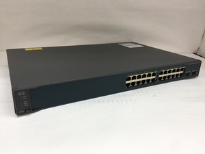 初期化済み CISCO/シスコ Catalyst 3560 series WS-C3560V2-24TS-E 搭載OS Version 15.0(1)SE3