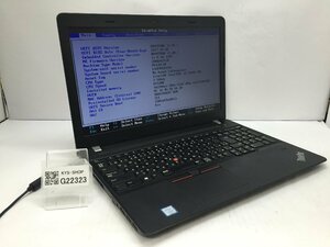 ジャンク/ LENOVO 20H6A02YJP ThinkPad E570 Intel Core i5-7200U メモリ8.19GB HDD500.1GB 【G22323】