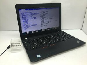 ジャンク/ LENOVO 20H6A0CKJP ThinkPad E570 Intel Core i3-6006U メモリ4.1GB HDD500.1GB 【G22333】