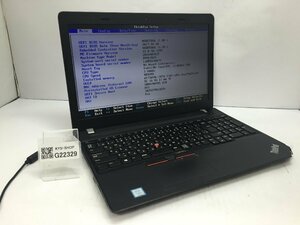 ジャンク/ LENOVO 20H6A0CKJP ThinkPad E570 Intel Core i3-6006U メモリ4.1GB HDD500.1GB 【G22329】