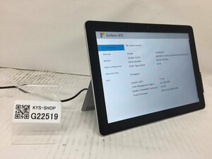 ジャンク/ Microsoft Surface Go Intel Pentium 4415Y メモリ4.1GB MMC62.53GB 【G22519】