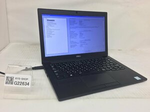 ジャンク/ Dell Latitude 7280 Intel Core i5-6200U メモリ8.19GB SSD256.06GB 【G22634】