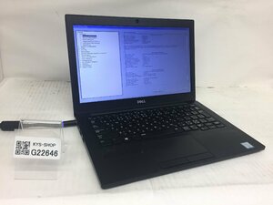 ジャンク/ Dell Latitude 7280 Intel Core i5-6200U メモリ8.19GB SSD256.06GB 【G22646】