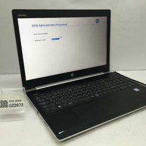 ジャンク/ HP ProBook 450 G5 Corei5-7世代 メモリ8ＧＢ ストレージ無し 【G22673】の画像1
