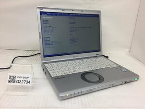 ジャンク/ Panasonic CF-SZ6RDQVS Intel Core i5-7300U メモリ8.19GB ストレージ無し 【G22734】