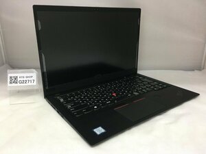 ジャンク/ LENOVO 20KGSDDH00 ThinkPad X1 Carbon 6th Intel Core i5-8350U メモリ8.19GB SSD128.03GB 【G22717】