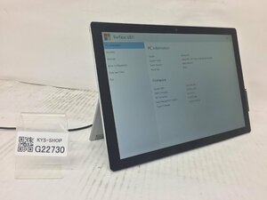 ジャンク/ Microsoft Surface Pro Intel Core i5-7300U メモリ8.19GB NVME256.06GB 【G22730】
