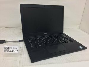 ジャンク/ Dell Latitude 7280 Corei5-6世代 メモリ8GB ストレージ無し 【G22802】