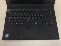 ジャンク/ LENOVO 20KGS0B300 ThinkPad X1 Carbon 6th Intel Core i5-8250U メモリ8.19GB SSD128.03GB 【G22820】_画像4