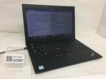 ジャンク/ LENOVO 20KES0LN00 ThinkPad X280 Intel Core i5-7300U メモリ8.19GB ストレージ無し 【G22867】_画像1