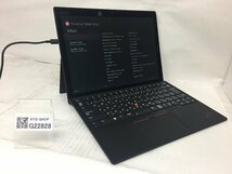 ジャンク/ LENOVO 20KKS4VL01 ThinkPad X1 Tablet Gen 3 Intel Core i5-8350U メモリ8.19GB NVME256.06GB 【G22828】_画像1