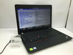 ジャンク/ LENOVO 20H6A05UJP ThinkPad E570 Intel Core i7-6500U メモリ16.38GB ストレージ無し 【G23019】