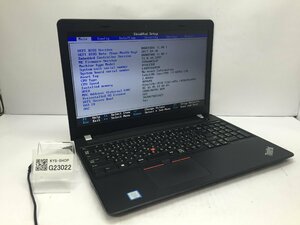 ジャンク/ LENOVO 20H6A0CKJP ThinkPad E570 Intel Core i3-6006U メモリ4.1GB HDD500.1GB 【G23022】