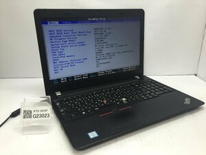 ジャンク/ LENOVO 20H6A0CKJP ThinkPad E570 Intel Core i3-6006U メモリ4.1GB HDD500.1GB 【G23023】