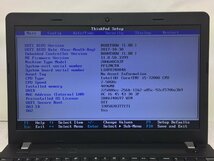 ジャンク/ LENOVO 20H6A0C8JP ThinkPad E570 Intel Core i5-7200U メモリ4.1GB ストレージ無し 【G23599】_画像7