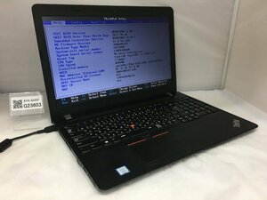 ジャンク/ LENOVO 20H6A0C8JP ThinkPad E570 Intel Core i5-7200U メモリ4.1GB ストレージ無し 【G23603】