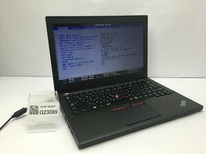 ジャンク/ LENOVO 20F5A13P00 ThinkPad X260 Intel Core i3-6100U メモリ4.1GB ストレージ無し 【G23089】