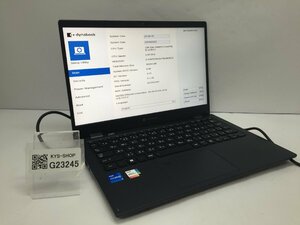 ジャンク/ TOSHIBA dynabook G83/HU Intel Core i5-1135G7 メモリ16 GiB NVMe256 GB 【G23245】