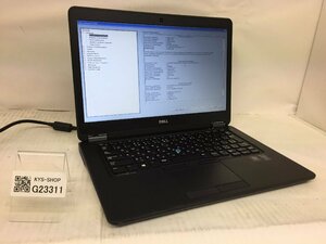 ジャンク/ Dell Latitude E7450 Intel Core i3-5010U メモリ4.1GB SSD128.03GB 【G23311】