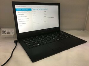 ジャンク/ VAIO VJP132 Intel Core i3-5005U メモリ4.1GB SSD128.03GB 【G23419】