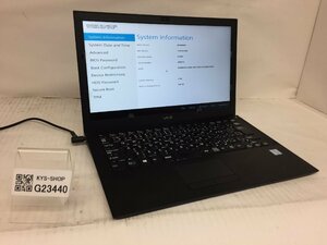 ジャンク/ VAIO VJPB11 Intel Core i3-6100U メモリ4.1GB SSD128.03GB 【G23440】