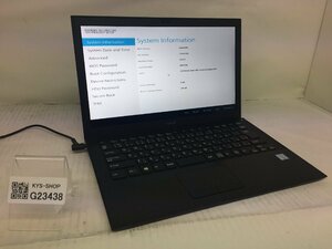 ジャンク/ VAIO VJS131 Intel Core i3-6100U メモリ4.1GB SSD128.03GB 【G23438】