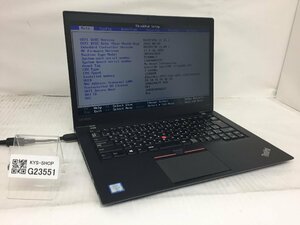 ジャンク/ LENOVO 20FAA03WJP ThinkPad T460s Intel Core i7-6600U メモリ12.29GB SSD256.06GB 【G23551】