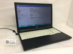 ジャンク/ FUJITSU FMVA26004 LIFEBOOK A577/S Intel Core i5-7200U メモリ4.1GB ストレージ無し 【G23842】