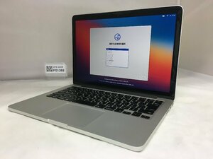 △1円スタート/Apple MacBook Pro Retina 13-inch Late 2013 A1502 EMC2678/Core i5 2.6GHz/512GB/16GB/13.3インチ/Mac OS Big Sur