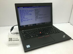 ジャンク/ LENOVO 20F5A13P00 ThinkPad X260 Intel Core i3-6100U メモリ4.1GB ストレージ無し 【G23205】