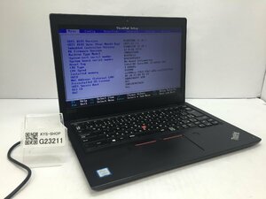 ジャンク/ LENOVO 20NSS25A00 ThinkPad L390 Intel Core i5-8265U メモリ8.19GB ストレージ無し 【G23211】