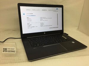 ジャンク/ HP HP ZBook Studio G3 Intel Core i7-6700HQ メモリ4.1GB ストレージ無し 【G23562】