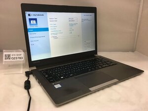 ジャンク/ TOSHIBA dynabook R63/J PR63JTA4347AD11 Intel Core i5-8250U メモリ8.19GB ストレージ無し 【G23783】