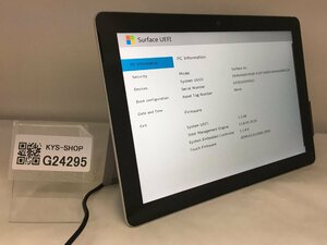 ジャンク/ Microsoft Surface Go Intel Pentium 4415Y メモリ8.19GB NVME128.03GB 【G24295】