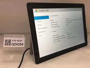 ジャンク/ Microsoft Surface Go Intel Pentium 4415Y メモリ8.19GB NVME128.03GB 【G24354】