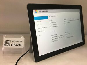 ジャンク/ Microsoft Surface Go Intel Pentium 4415Y メモリ8.19GB NVME128.03GB 【G24301】