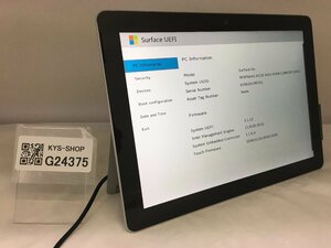 ジャンク/ Microsoft Surface Go Intel Pentium 4415Y メモリ8.19GB NVME128.03GB 【G24375】