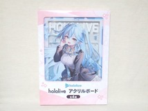 hololive アクリルボード 全4種＋クリアしおり 全8種 雪花ラミィ 獅白ぼたん 桃鈴ねね 尾丸ポルカ ホロライブ GiGO限定_画像2