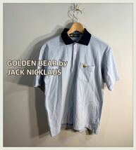 訳あり■GOLDEN BEAR by JACK NICKLAUS■GOLF ゴルフ 半袖ポロシャツ:M☆BH-375_画像1