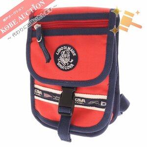 #sinakoba pochette Mini shoulder bag men's navy red unused 