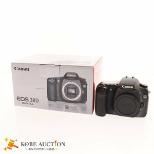 ■ キャノン デジタル 一眼レフカメラ EOS 30D ボディ 付属品 SDカード ストラップ付き 未使用