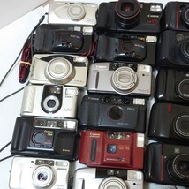 T1）１円〜　ジャンクカメラまとめ売り　大量セット　光学　フィルム コンパクトカメラ Canon　KYOCERA Nikon MINOLTA FUJIFILM　SAMURAI_画像10