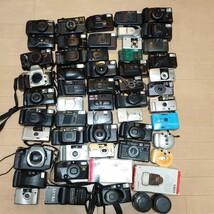 Ｔ５）１円〜　ジャンクカメラまとめ売り　大量セット　光学 コンパクトカメラ フィルムカメラ MINOLTA OLYMPUS PENTAX Canon Nikon_画像1