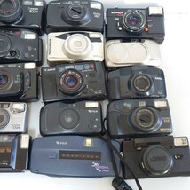H1）１円スタート　ジャンクカメラまとめ売り PENTAX Canon MINOLTA Konica フィルムカメラ 光学 コンパクトカメラ　大量 OLYMPUS_画像7