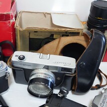 H2）１円スタート　ジャンクカメラまとめ売り　金属　機械　Canon キャノン　光学　大量 AE-1 ＥＦ FT Canonet_画像4